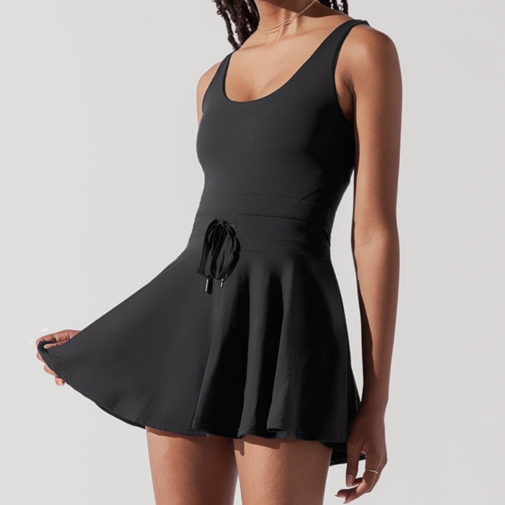 Popflex Twirl Dress - Black